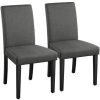 Fabric Upholstered Dining Chairs with Solid Wood Legs by Winston Porter