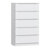 5 Drawer Dresser Tall For Bedroom, 48