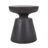 Outdoor LightWeight Concrete Side Table by Latitude Run