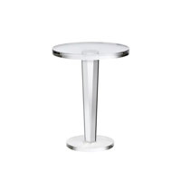 Vikingo Acrylic Side Table by Orren Ellis