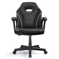 Office Chair Small Version, Ergonomic Chair, Foam Backrest, 360° Swivel & Adjustable Height, Nylon Base With Smooth-glide Wheels, Supports Up To 300 L by Brayden Studio