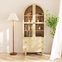 Cardentey Arched Storage Cabinet by Red Barrel Studio