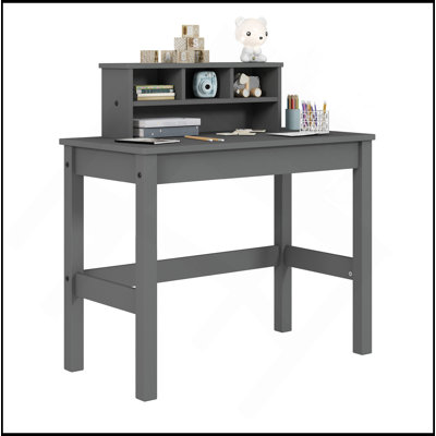 Gray Finish Writing Desk by Hokku Designs