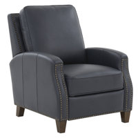Jack Saddle Faux Leather Push Back Recliner by Red Barrel Studio
