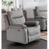 Oversized Recliner Chair Swivel Recliner Living Room Massage Recliner Modern Recliner by Hokku Designs