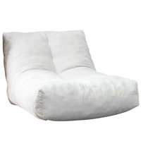 Bean Bag Chair, Lazy Bean Bag Sofa, Floor Beanbag Chairs With Stuffed High-Density Foam, Memory Foam Bean Bag Sofa For Living Room, Bedroom And Office by Trule