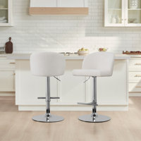 Keily Swivel Adjustable Height Bar Stool