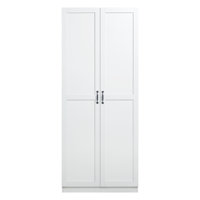 Cornelia Modern Storage Closet with 7 Adjustable Shelves by Manhattan Comfort