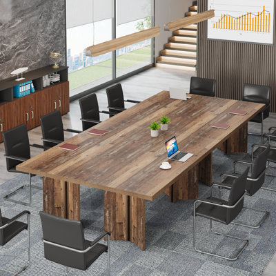 Rectangular Conference Table, Modular Seminar Table by Millwood Pines