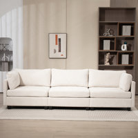 3-Seater Deep Sofa Couch by Latitude Run