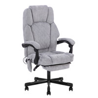 Adjustable Footrest and Lumbar Support Ergonomic Executive Office Chair by Latitude Run