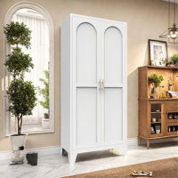 61" Metal Kitchen Pantry Cabinet by Winston Porter