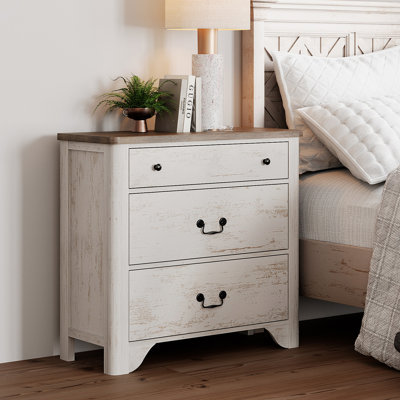 Haikey 31.5" Teen Dresser For Kids Room, 3 Drawer Dresser For Bedroom by Lark Manor