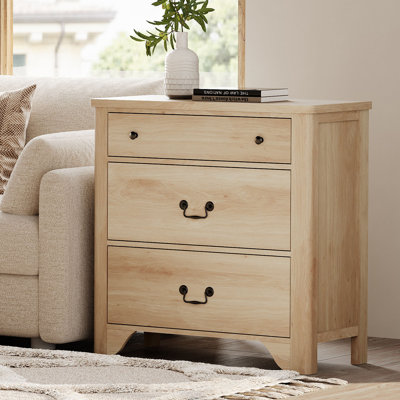 Haikey 31.5" Teen Dresser For Kids Room, 3 Drawer Dresser For Bedroom by Lark Manor