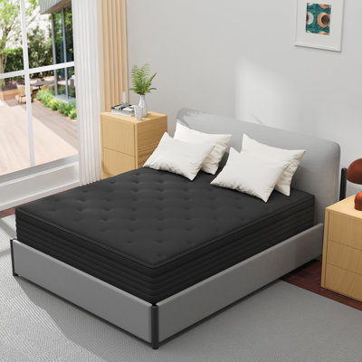 Medium Pocket Spring Hybrid Mattress With CertiPUR-US Certified Memory Foam