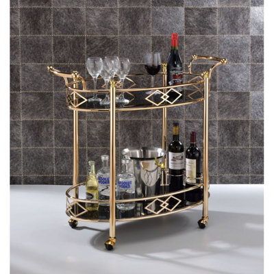 Ottesen Serving Cart by Everly Quinn