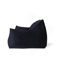 Comfortable Armrest-Equipped Bean Bag Chair For Relaxation, Versatile And Stylish by Latitude Run