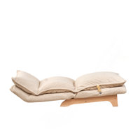 Lazy Sofa Balcony Leisure Chair Bedroom Sofa Chair Foldable Reclining Chair Leisure Single Sofa Functional Chair by Hokku Designs
