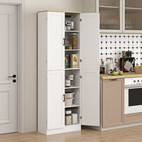 Freestanding Kitchen Pantry Storage Cabinet by Latitude Run
