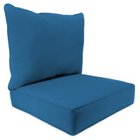 24" x 26.5" Outdoor Deep Seat Chair Cushion Set with Welt by Sand & Stable