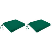 Sunbrella 19" x 17" Outdoor Seat Cushion with Ties by Latitude Run