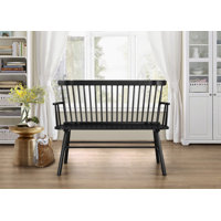 Patio Garden Bench | Weatherproof Outdoor Seating | Carved Detailing by One Allium Way