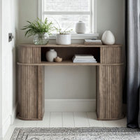 Aurel Modern 41.7" Fluted Sliding Door Storage Console Table by Latitude Run