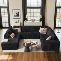 Nathasa No Assembly Required Upholstered Sectional, Free Combination Sofa For Living Room, Home Theater by Ivy Bronx