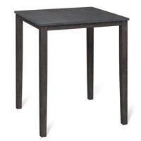 Square Dining Table For 4-person With Solid Wood Frame For Dining Room by Winston Porter
