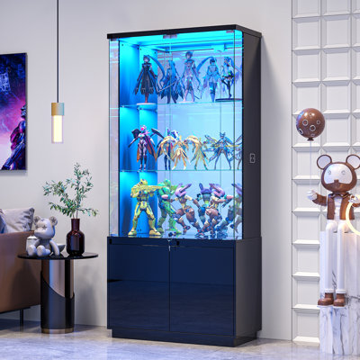 Display Cabinets With Human Sensor Function by Wrought Studio