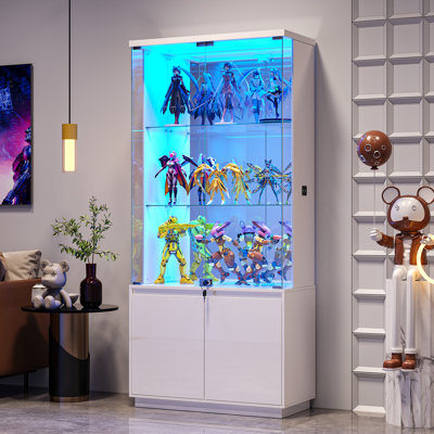 Display Cabinets With Human Sensor Function by Wrought Studio