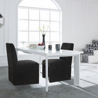 Upholstered Side Dining Chair by Ebern Designs