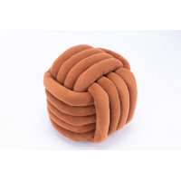 Modern Knot Design Ottoman Makeup Stool Footstool by Brayden Studio