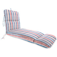 74" x 22" Outdoor Chaise Lounge Cushion with Ties and Loop by Latitude Run