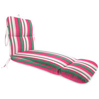 74" x 22" Outdoor Chaise Lounge Cushion with Ties and Loop by Latitude Run