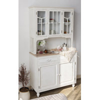 French Vintage Country Multifunctional Storage Food Cabinet
