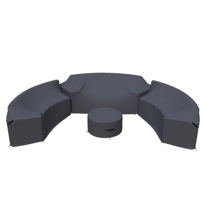 Wicker/Rattan Conversation Set Seating Group Cover