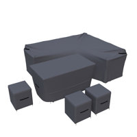 Atvars Wicker Outdoor Seating Group Cover by Latitude Run