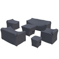 Lovall Rattan Wicker Patio Seating Group Cover by Hokku Designs