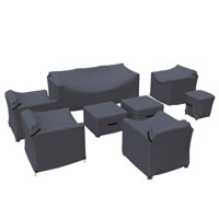 Rattan Sofa Seating Group Cover by Hokku Designs