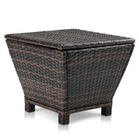 Patio Square Side Table by Highland Dunes