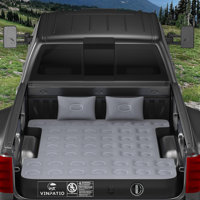 Inflatable Truck Bed Mattress with Build-in Pump Fit For 5.5-5.8ft Short Truck by Alwyn Home