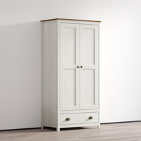 Topazio 2D1S Wardrobe by Lark Manor