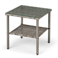 Patio Rectangular Side Table by Ebern Designs