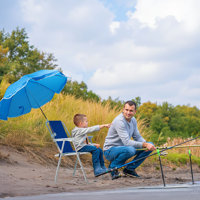 Metal Folding Beach Chair(Set Of 1) by George Oliver