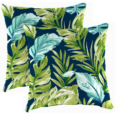 16" x 16" Outdoor Throw Pillow (Set of 2) by Ebern Designs