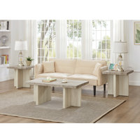 Breunig 3-Piece Coffee Table Set, Coffee Table And Two End Tables by Gracie Oaks