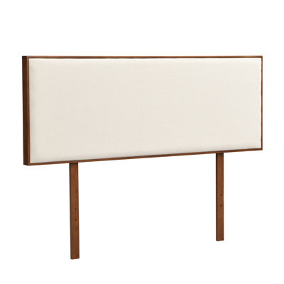 Conrad Linen Upholstered Headboard with Bamboo Frame & Adjustable Height by Latitude Run