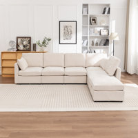 Ober 6-Piece L-Shaped Sectional Sofa by Ebern Designs