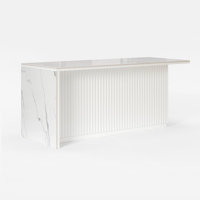 72" Kitchen Island With Storage,Kitchen Cabinet with Seating Area by Hokku Designs